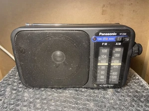 Panasonic Digital AM/FM Portable Radio AC/DC With Headphone Socket - RF2400D - Picture 1 of 5