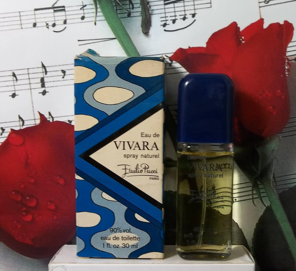 Eau De Vivara EDT Spray 1.0 FL. OZ. By Emilio Pucci. Vintage - Image 1 of 1
