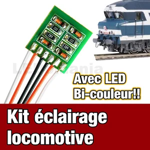 5005/1# Kit éclairage locomotive analogique LED bi couleur - Jouef , roco, Lima - Afbeelding 1 van 7