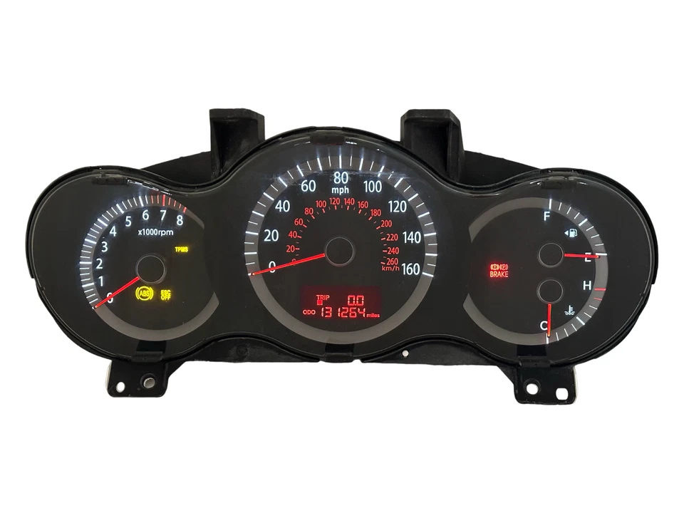 Speedometer Instrument Cluster Dash Panel Gauge 09 2010 Kia Optima 131,264 Miles - Image 1 of 3