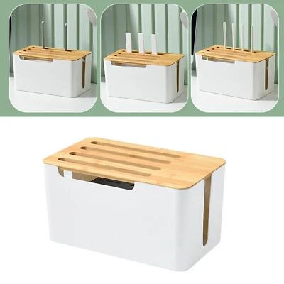 WiFi Router Shelf Storage Case, Cord Organizer for WiFi Remote Control Living - Image 1 of 4