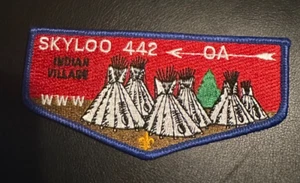 Skyloo OA Lodge 442 Indian Village S28 Flap BSA Patch - Picture 1 of 1