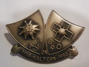 distintivo 25° guida alpina Kaltern Caldaro 1983 - Imagen 1 de 1