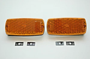 Porsche 911 912 Side Marker Reflector Lights PAIR 90163143102 - Picture 1 of 4