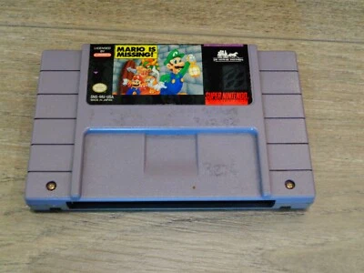 Super Nintendo Game - Mario is Missing - NTSC US Version  - Image 1 of 2