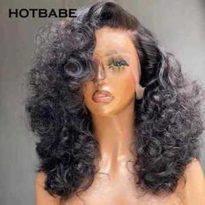 360 Full Lace Wig Wave 13x4/13x6 HD Transparent Lace Frontal Human Hair Wigs - Picture 1 of 10