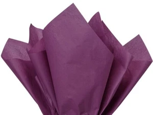 PLUM PURPLE Gift Grade Tissue Paper Sheets Choose Size and Package Amount - Picture 1 of 1