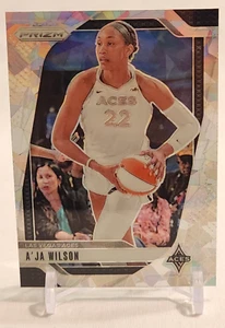 2024 Panini Prizm WNBA - A'ja Wilson #86 Cracked Ice Base Card - Picture 1 of 14