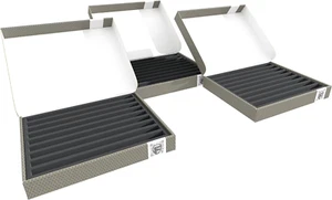 Storage Box FSLB040 for Model Railway Locomotives, Wagons and Vehicles - 9 Slots - Picture 1 of 12