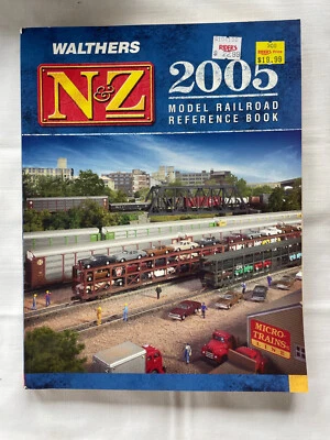 Catálogo Walthers 2005 escala N & Z, libro de referencia de modelismo ferroviario, PB Foto 1 de 3