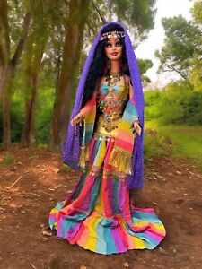 Gipsy Doll,muñeca Gitana De Religion ,Yoruba,santeria,boveda Espiritual
