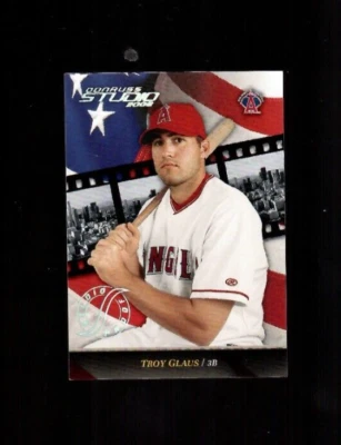 Troy Glaus 2002 Donruss Studio Anaheim Angels "Studio Proof" card 74/100 - Image 1 of 2