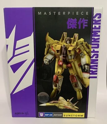 Transformers Masterpiece Sunstorm Jet Toys R Us Exclusive MP-05 NEW Sealed Box - Image 1 of 4