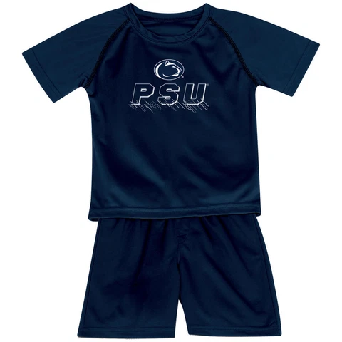 NCAA Penn State Nittany Lions Toddler Boys’  T-Shirt & Shorts Size 3T - NWT Cover