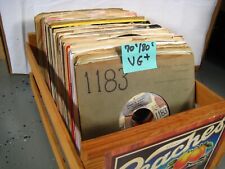 vinyl record Jukebox VG+ 45 rpm 70s/80s You Select top 40 hits Cleaned & Plays