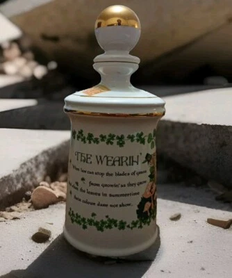 Old Fitzgerald Whiskey Decanter The Wearin' o' The Green St. Patrick’s Day - Image 1 of 4