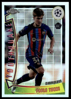 2022-23 Topps Chrome Bundesliga Pablo Torre - Image 1 of 2