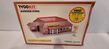 Tyco #7725 HO Scale Burger King Restaurant Vintage 1980s Kit