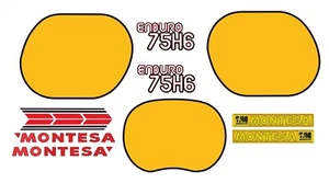 montesa enduro 75H6 Adhesivos Kit Moto Clásica - Imagen 1 de 1