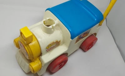 1979 Vintage Tomy Corp Ride-On/push Toddlin' Train Used  - Image 1 of 4