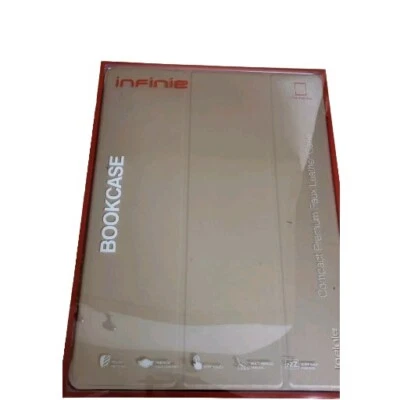 Infinie Bookcase Folio Case For IPad Pro 12.9 Generation 1 And 2 - Gold 👉NDP👈 - Image 1 of 4