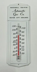 Vintage Advertising Thermometer Automatic Gas co Rockwall, Royse City Texas - Picture 1 of 6