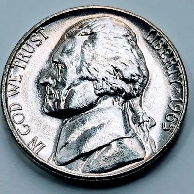 1965 SMS Jefferson Nickel - Image 1 of 2
