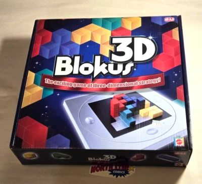 Blokus 3D Block Building Board Game (2008 Mattel) - New Factory Sealed - Image 1 of 4