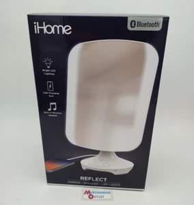 iHome ICVBT3 Adjustable Vanity Mirror with Bluetooth Audio and LED Lighting - - Bild 1 von 2