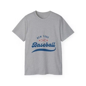 New York Baseball Unisex Ultra Cotton Tee - Picture 1 of 37
