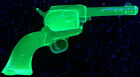 Green Vaseline glass Colt Revolver pistol uranium single action army gun python 