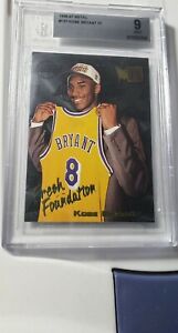 1996-97 Fleer Metal #137 Kobe Bryant RC Fresh Foundation BGS 9.0!