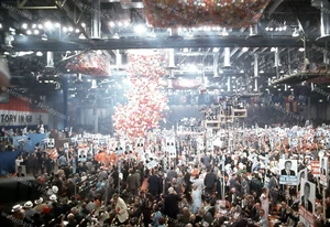 Ronald Reagan 1968 Republican Party Presidential Primary Original UPI 35mm Slide - Picture 1 of 1