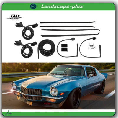 Sello + tira de presión exterior ventana para Pontiac Firebird/Chevrolet Camaro 1970-1981 Foto 1 de 4