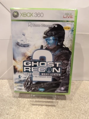 Microsoft XBOX360 Ghost Recon 2 Advanced Warfighter Korean NTSC-J New Sealed - Image 1 of 4
