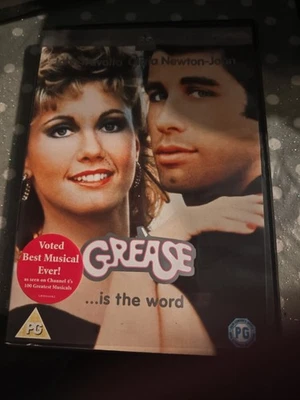 Grease DVD Starring John Travolta, 1998 Complete With Songbook - Image 1 of 3