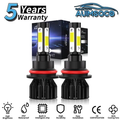 For Ford Focus 2005-2007 2x LED Headlight KIT High Low Beam Bulbs Super Bright - Image 1 of 4