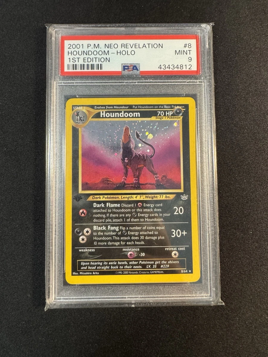 Pokémon TCG Ho-Oh Neo Revelation Professional Sports Authenticator