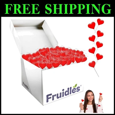 Individually Wrapped Strawberry Lollipops - 300 Pack - Image 1 of 4