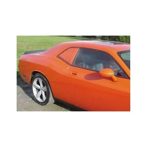 Summit Quarter Window Louvers ABS Plastic Blk Fits Dodge Challenger Pr. WL10565 Foto 1 de 4