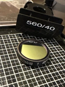 CHROMA TECHNOLOGY CORP BANDPASS FILTER Ø20MM AT560/40X - Picture 1 of 1