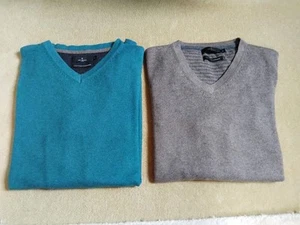 JEFF BANKS Men's Cotton & Cashmere Jumpers - size M - Picture 1 of 15
