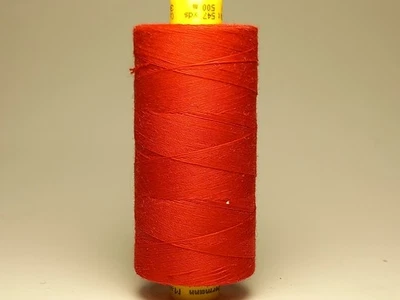 gutermann mara 50 tex 60 ,100% polyester sewing thread,red color col 365 - Image 1 of 2