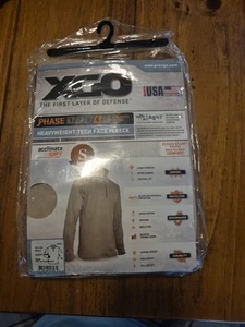 Men's XGO Phase 4 - 1/4 Zip Performance Heavyweight Long Sleeve Zip-mock Small - Picture 1 of 6