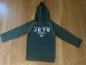 NY JETS Size Small (6/7) Kids Sweatshirt Excellent Used Condition - Picture 1 of 2