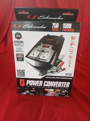 Schumacher X175DU Power Inverter 750 Watt NEW - Image 1 of 4