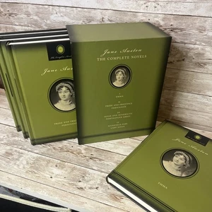 Jane Austen: The Complete 7 Novels Hardcover Book Set W/ Slipcase 2006 - Picture 1 of 14