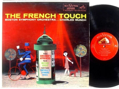 RCA SHADED DOG 1959 Dukas Ravel Saint-Saens THE FRENCH TOUCH Munch LM-2292 1s/1s Foto 1 de 3