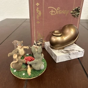 Charming Tails RING AROUND THE ROSIE 97/15 Animal Figurine Flower ** - Picture 1 of 5