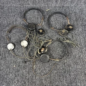 LOT OF 4 Vintage The Chief Radio Headset WWII Era Short Wave Ham UNTESTED - Picture 1 of 17